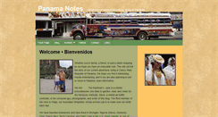 Desktop Screenshot of panamanotes.com